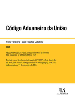 cover image of Código Aduaneiro da União